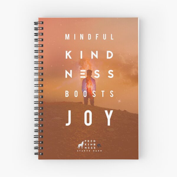 Item preview, Mindful Kindness Boosts Joy designed and sold by FeedKindness.