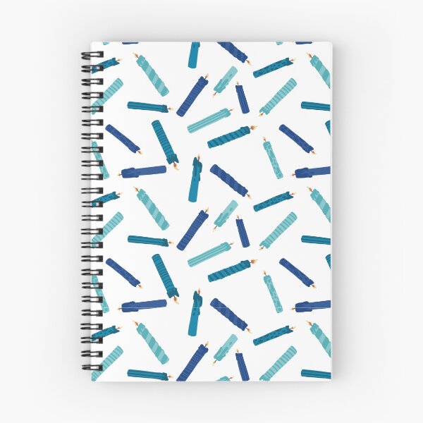Aperçu de l'œuvre Bougies bleues créée et vendue par MakerOfPaper.