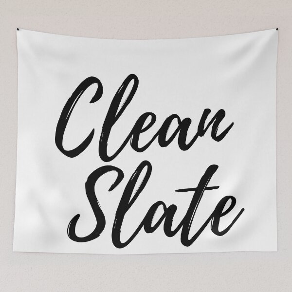 Item preview, Start over with a Clean Slate - Motivational Words designed and sold by ActionFocus.