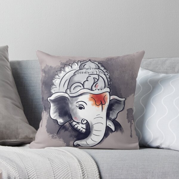 Item preview, Lord Ganesh Ganpati Vinayaka Hindu God Watercolor designed and sold by tanabe.