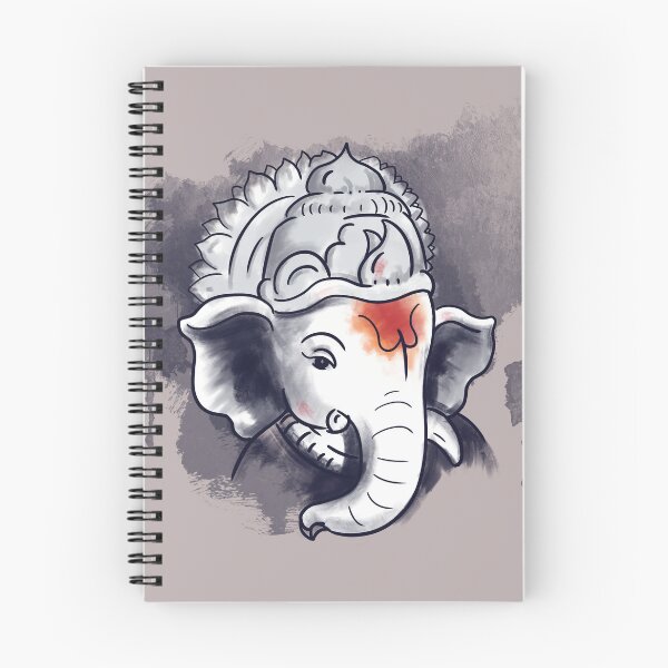 Item preview, Lord Ganesh Ganpati Vinayaka Hindu God Watercolor designed and sold by tanabe.