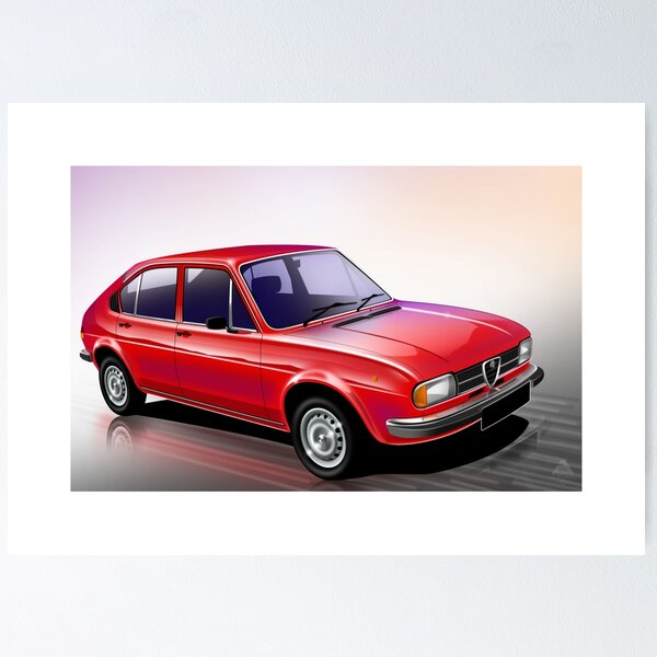Item preview, Poster artwork - AR Alfa.sud designed and sold by RJWautographics.
