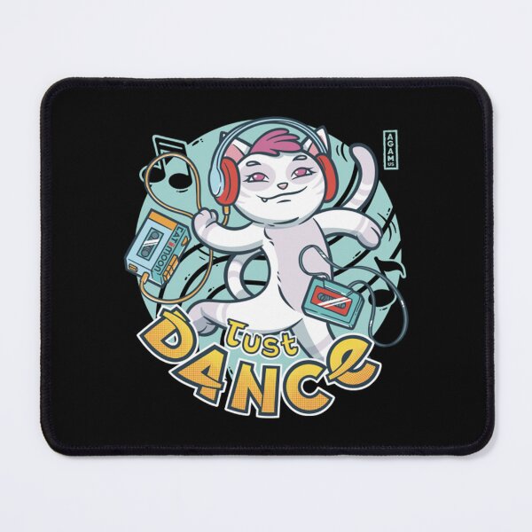 Item preview, Cat T-ShirtCute White Cat Just Dance designed and sold by MatthusDeligt.
