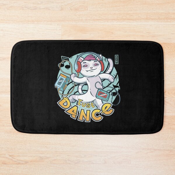 Item preview, Cat T-ShirtCute White Cat Just Dance designed and sold by MatthusDeligt.