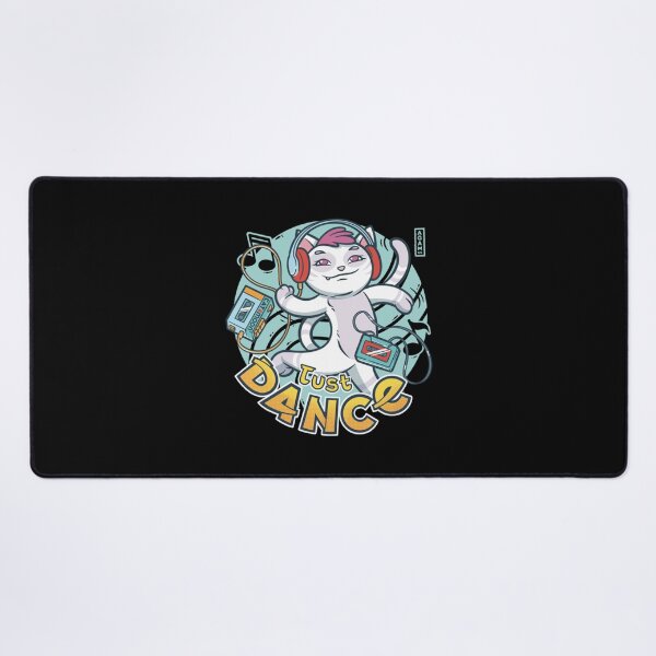 Item preview, Cat T-ShirtCute White Cat Just Dance designed and sold by MatthusDeligt.