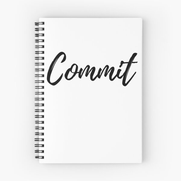 Item preview, Commit - Motivational Affirmation Word designed and sold by ActionFocus.
