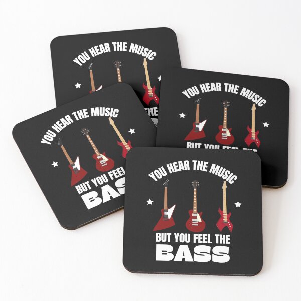 Item preview, You Hear The Music But You Feel The Bass As A Bass Player For Bass Lovers designed and sold by Funwithmusic.
