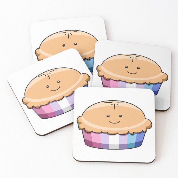 Item preview, Bigender Pride Happy Pie designed and sold by CJ Vanderbeek.