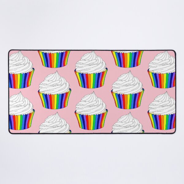 Item preview, Rainbow Cupcake with Vanilla Icing designed and sold by Deborah Camp.