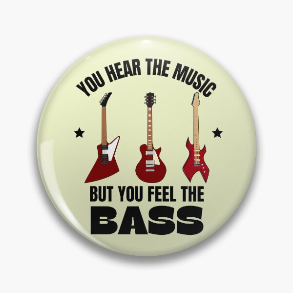 Item preview, You Hear The Music But You Feel The Bass As A Bass Player For Bass Lovers designed and sold by Funwithmusic.