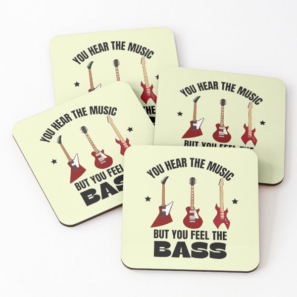 Item preview, You Hear The Music But You Feel The Bass As A Bass Player For Bass Lovers designed and sold by Funwithmusic.
