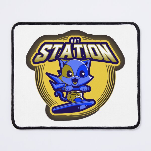 Item preview, Space cat station designed and sold by Soft Strength Studio.