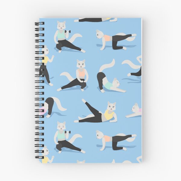Item preview, Fitness Cats Colorful designed and sold by nadyanadya.