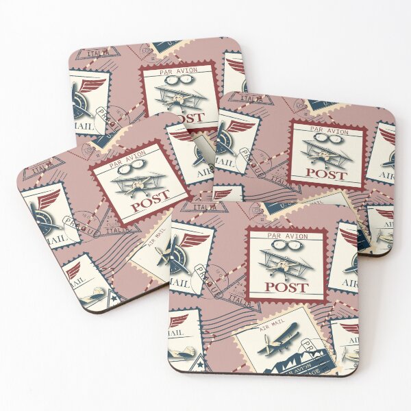 Item preview, old stamps with airplanes designed and sold by Natairbrush.