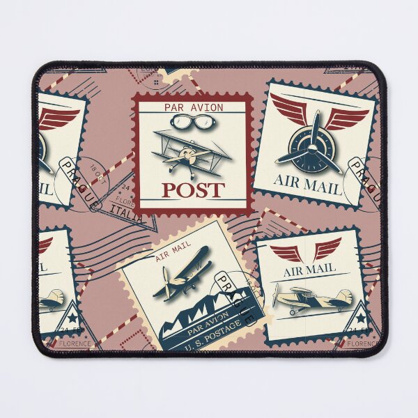 Item preview, old stamps with airplanes designed and sold by Natairbrush.