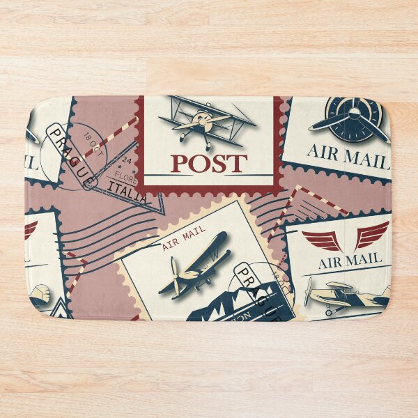 Item preview, old stamps with airplanes designed and sold by Natairbrush.