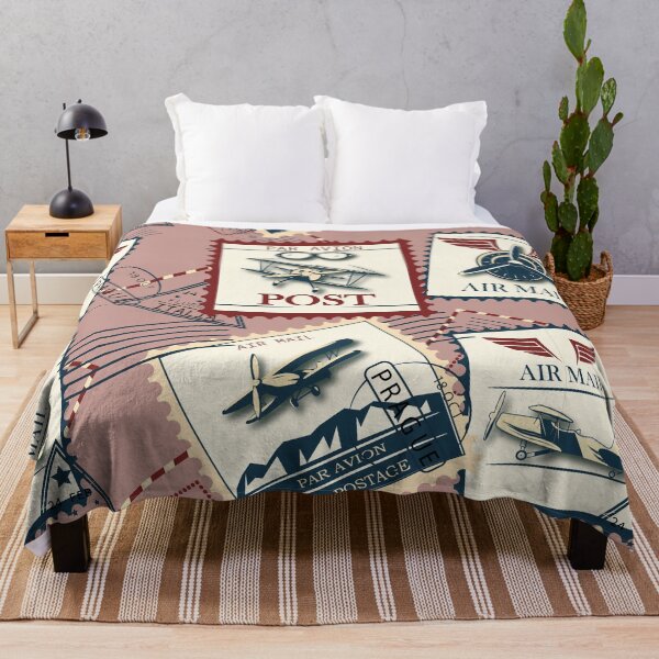 Item preview, old stamps with airplanes designed and sold by Natairbrush.