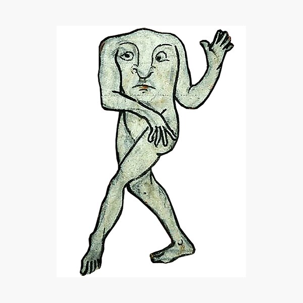 Item preview, Medieval Creature: Blemmya #1 designed and sold by Demonik-Art.