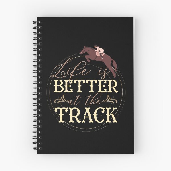 Item preview, Life is Better at the Track  designed and sold by edwinvisuals.