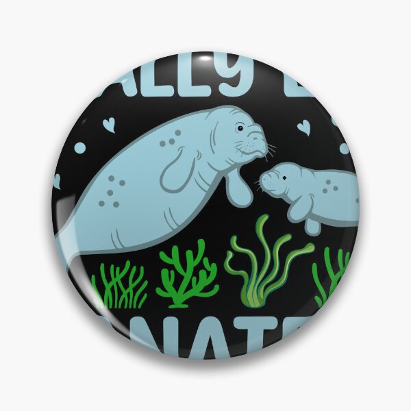 Artikelvorschau, I Just Really Like Manatees Ok Funny Sea Cows Sirenia Lover entworfen und verkauft von CreativeVez.