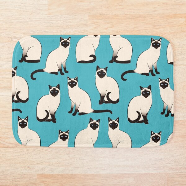Item preview, Siamese Cats - sparse pattern designed and sold by nadyanadya.