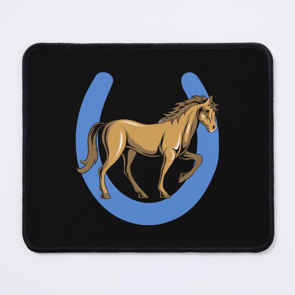 Item preview, Horse Drawing on Hoof Print Silhouette designed and sold by joseartgel.