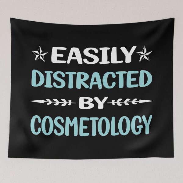 Item preview, Funny Easily Distracted Cosmetology Cosmetoloist designed and sold by robinnacallanyi.