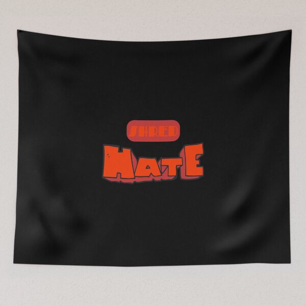 Item preview, Shred Hate Classic T-Shirt designed and sold by ayeshadanaqws.