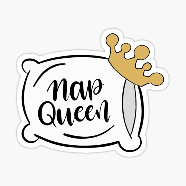 Nap Queen Sticker