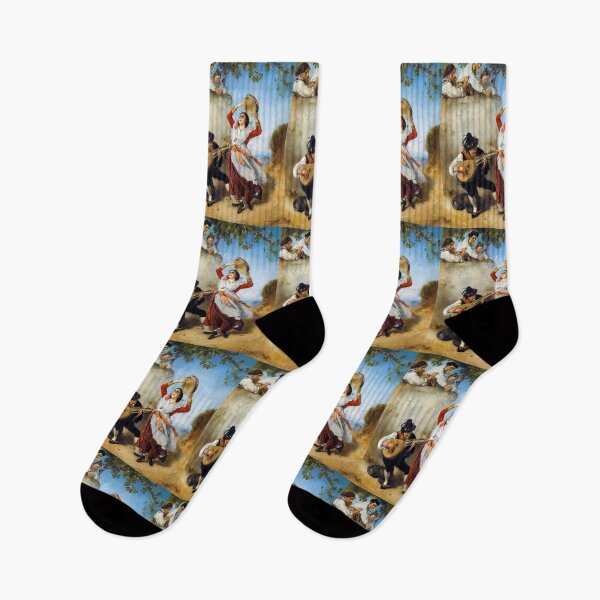 Item preview, Die Bettelmusikanten Street Musicians by Anton Romako designed and sold by TeeARTHY.
