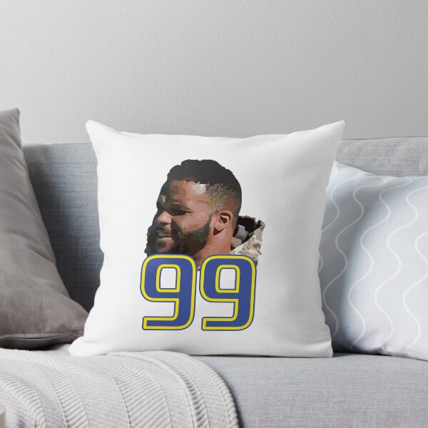 Artikelvorschau, Aaron Donald 99 Nummer Los Angeles Rams entworfen und verkauft von COLORS STORE.
