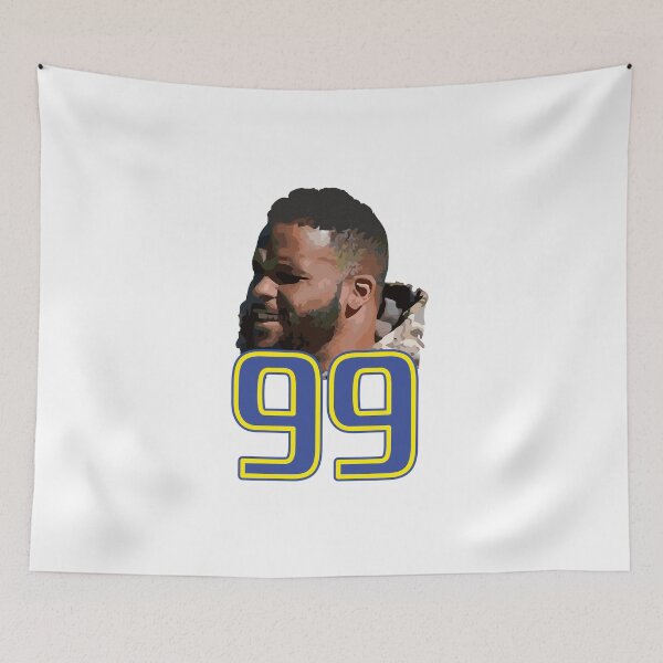 Item preview, Aaron Donald 99 number Los Angeles Rams designed and sold by COLORS STORE.