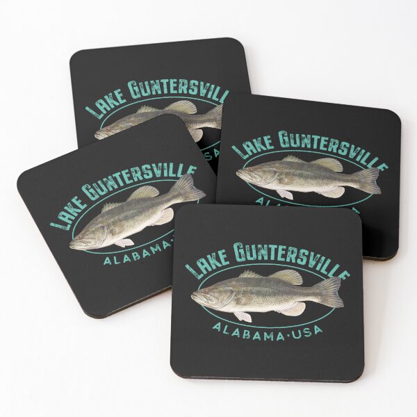 Item preview, Lake Guntersville Alabama Largemouth Bass Design designed and sold by Futurebeachbum.