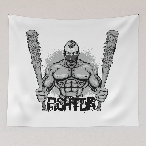 Item preview, samurai bodybuilder, designed and sold by amid999.