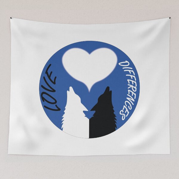 Item preview, Love differences designed and sold by RevivalGraphic.