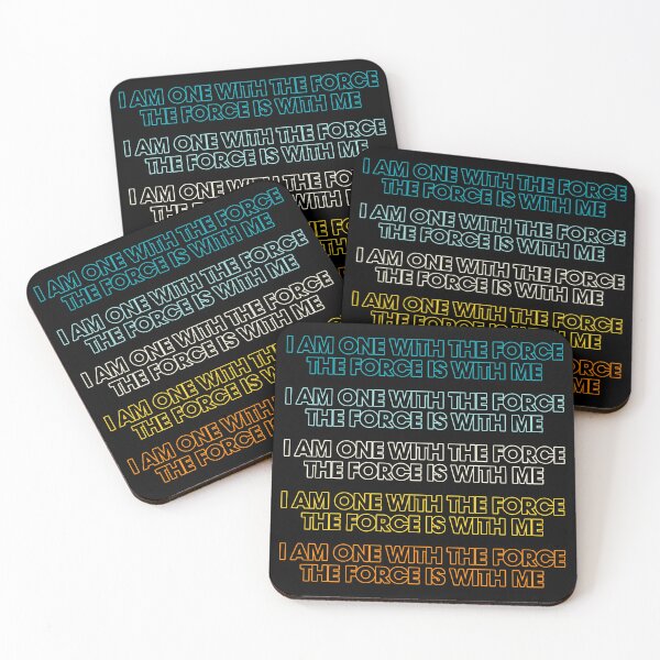 Item preview, I am one with the Force... the Force is with me designed and sold by Matt Acton.