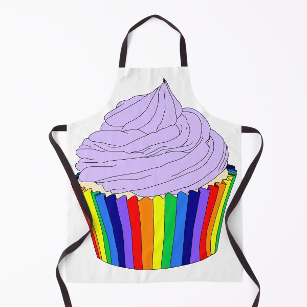 Item preview, Rainbow Cupcake with Lavender Icing designed and sold by Deborah Camp.