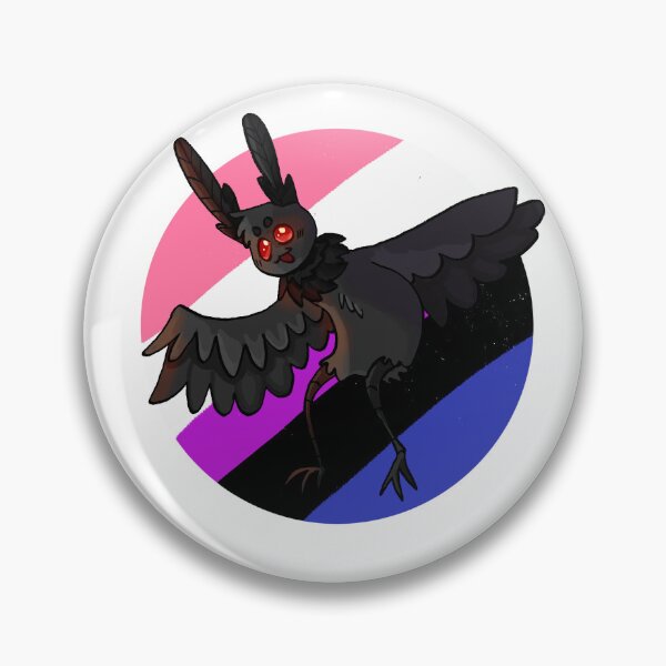 Item preview,  Mothman Pride Flags- Genderfluid designed and sold by fruitbat55.
