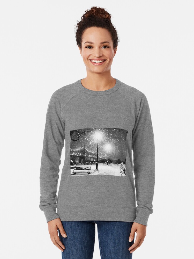 Alternate view of New York City Snow Lightweight Sweatshirt
