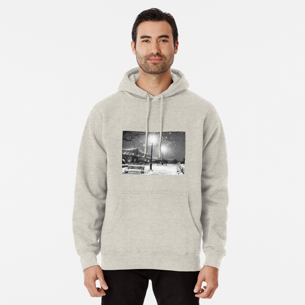 New York City Snow Pullover Hoodie