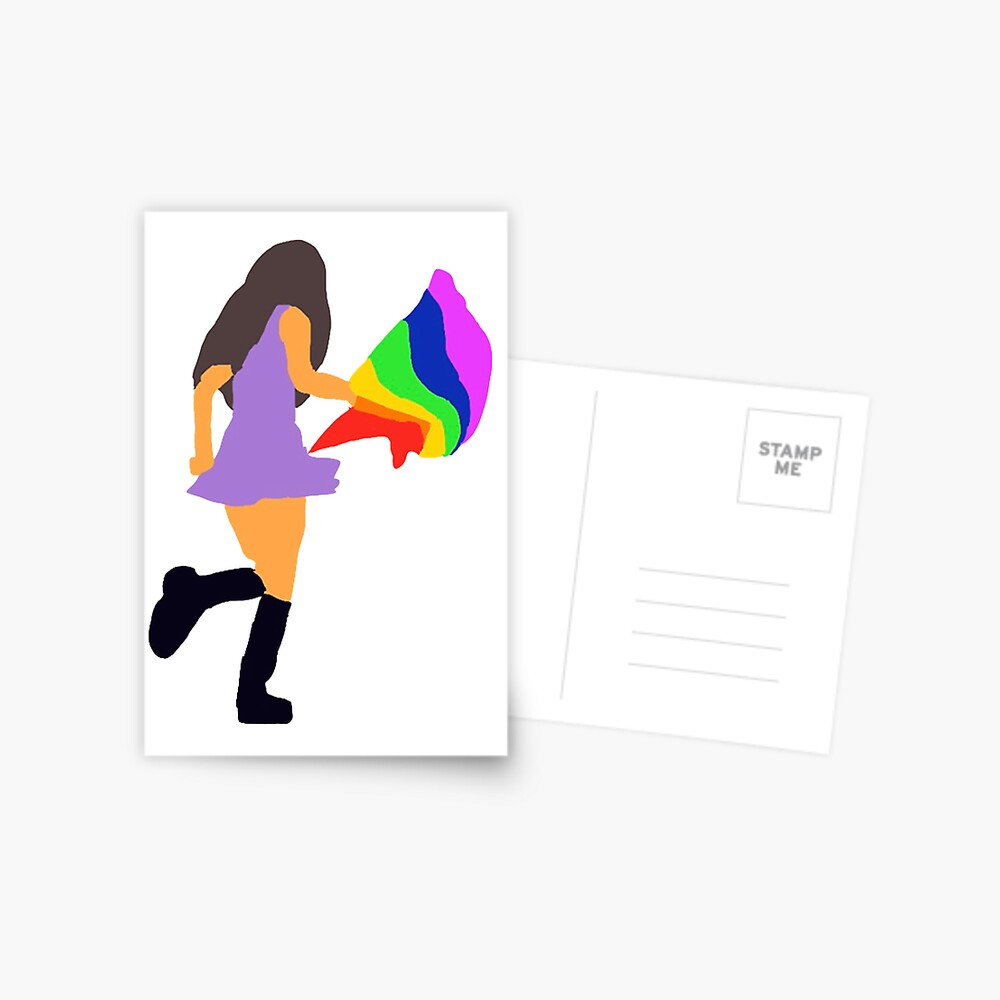 Olivia Rodrigo Sour Tour Pride Flag Postcard By Xolaur62 Redbubble