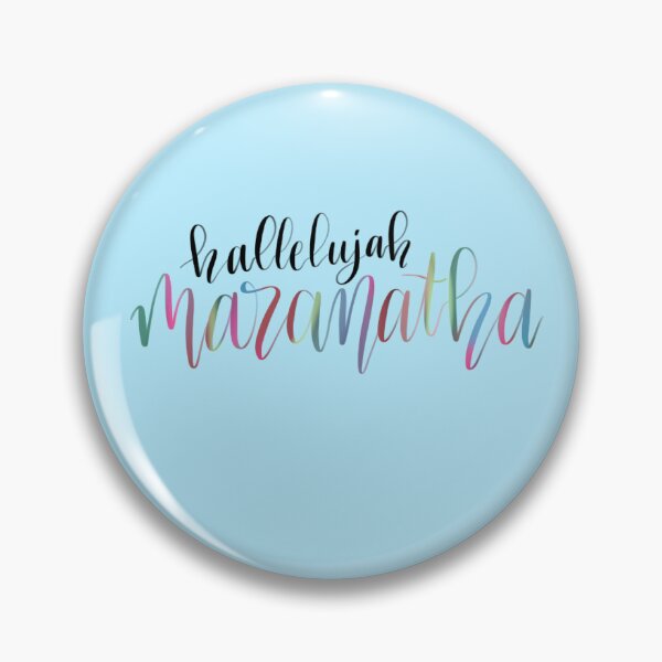 Item preview, Hallelujah, maranatha  designed and sold by faithypotamus.
