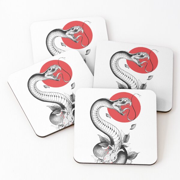 Item preview, snake with heart designed and sold by RokaM.