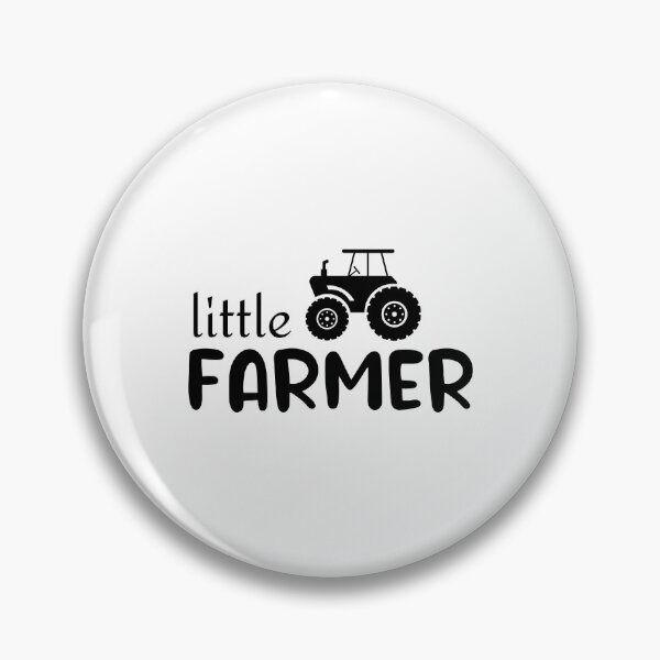 Item preview, Little Farmer Tractor Baby Boy Girl Funny Saying designed and sold by TastefulTees.