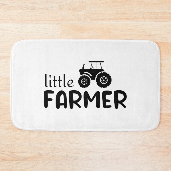 Item preview, Little Farmer Tractor Baby Boy Girl Funny Saying designed and sold by TastefulTees.