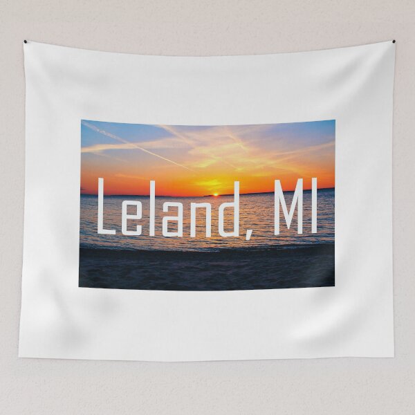 Item preview, Leland Michigan Sunset at Vans Beach designed and sold by S S Photography.