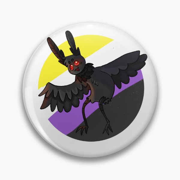 Item preview,  Mothman Pride Flags- Nonbinary designed and sold by fruitbat55.