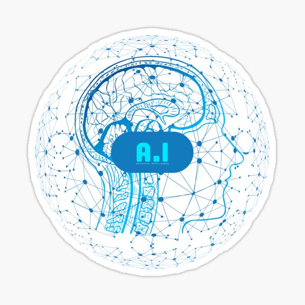 Item preview, Artificial Intelligence Classic T-Shirt Design designed and sold by Kavinda gunarathna.
