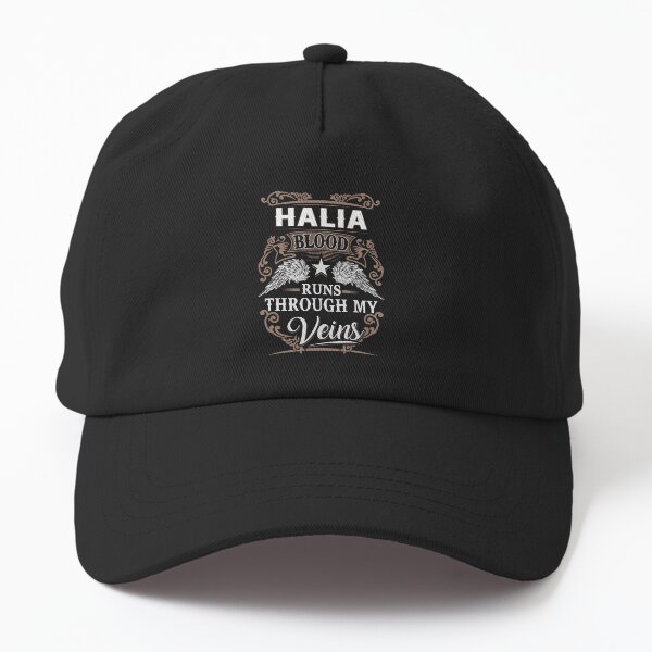 Item preview, Halia Name T Shirt - Halia Blood Runs Through My Veins Gift Item Tee designed and sold by masondilla.