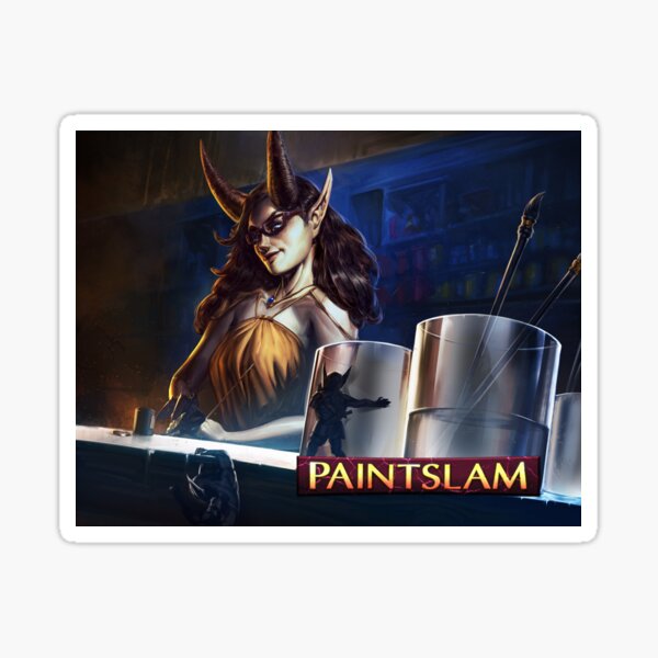 PaintSlam "Demon Jess" Sticker